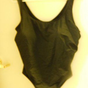 bathing suit solid black